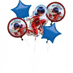 Σετ μπαλόνια Miraculous LadyBug (5 τεμ) Σετ μπαλόνια Miraculous LadyBug (5 τεμ)