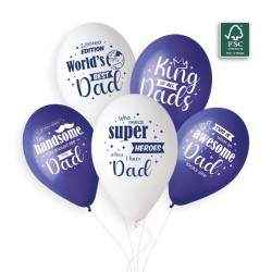 Σετ Μπαλόνια Super Dad (5 τεμ) Σετ Μπαλόνια Super Dad (5 τεμ)