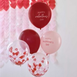 Σετ μπαλονιών "Happy Valentine's Day" (5 τεμ) Σετ μπαλονιών "Happy Valentine's Day" (5 τεμ)