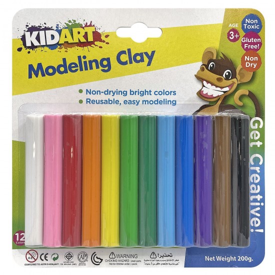 Σετ Πλαστελίνες (12 χρώματα)