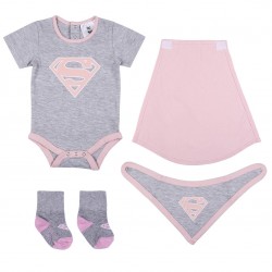 Βρεφικά Ρουχαλάκια για Κοριτσάκια - Supergirl (4 τεμ) Βρεφικά Ρουχαλάκια για Κοριτσάκια - Supergirl (4 τεμ)