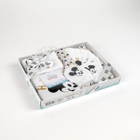 Βρεφικά Ρουχαλάκια για Αγοράκια - Happy Mickey (4 τεμ)