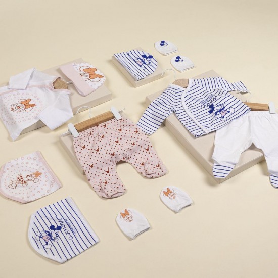 Βρεφικά Ρουχαλάκια για Αγοράκια - Mickey Mouse Ναυτικό (4 τεμ)