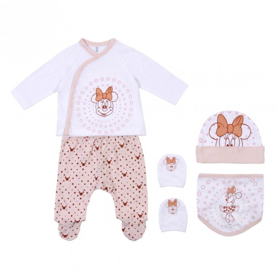 Σετ ρουχαλάκια νεογέννητου Minnie Mouse (4 τεμ)