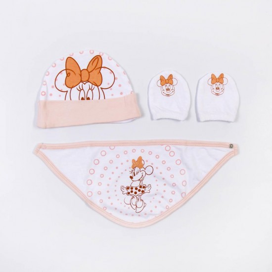 Σετ ρουχαλάκια νεογέννητου Minnie Mouse (4 τεμ)