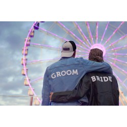 Σιδερότυπο Bride λευκό Σιδερότυπο Bride λευκό