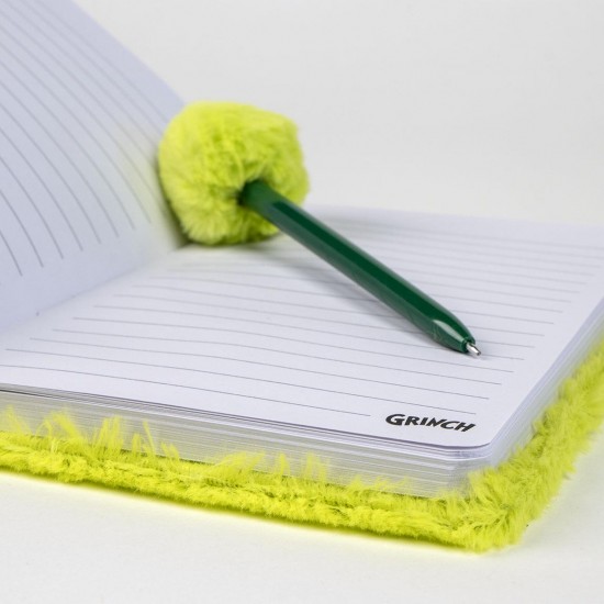 Σημειωματάριο Grinch με στυλό Σημειωματάριο Grinch με στυλό