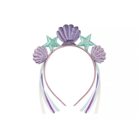 Στέκα Μαλλιών Ουρά Γοργόνας με κοχύλια