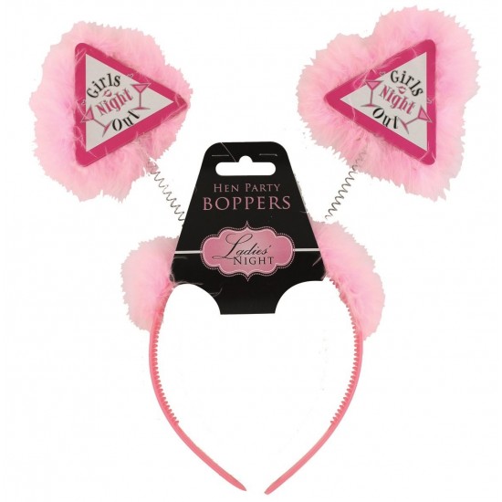 Στέκα με πούπουλα και φωτάκι Girls Night Out