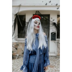 Στέκα Τριαντάφυλλα με μαύρο Πέπλο Στέκα Τριαντάφυλλα με μαύρο Πέπλο