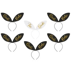 Στέκες Bride με αυτάκια μαύρα (6 τεμ) Στέκες Bride με αυτάκια μαύρα (6 τεμ)