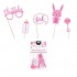 Στικάκια PhotoBooth Baby Shower Girl (5 τεμ)