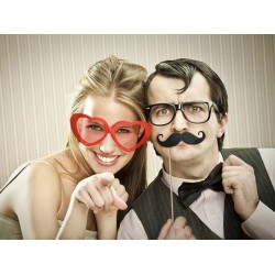 Στικάκια PhotoBooth Μουστάκι (6 τεμ) Στικάκια PhotoBooth Μουστάκι (6 τεμ)