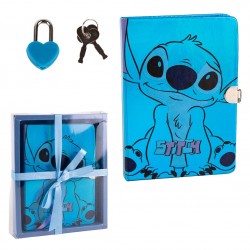 Stitch Σημειωματάριο - Ημερολόγιο με κλειδιά Stitch Σημειωματάριο - Ημερολόγιο με κλειδιά