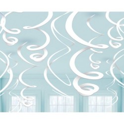 Swirl Διακοσμητικά Oροφής Άσπρα (12 τεμ) Swirl Διακοσμητικά Oροφής Άσπρα (12 τεμ)