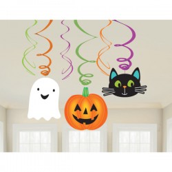 Swirl Διακοσμητικά Oροφής Halloween Friends (6 τεμ) Swirl Διακοσμητικά Oροφής Halloween Friends (6 τεμ)