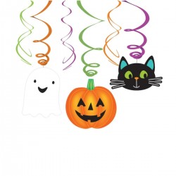 Swirl Διακοσμητικά Oροφής Halloween Friends (6 τεμ) Swirl Διακοσμητικά Oροφής Halloween Friends (6 τεμ)