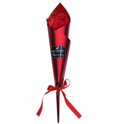 Τεχνητό Κόκκινο Τριαντάφυλλο ''Best Wishes'' 38cm Τεχνητό Κόκκινο Τριαντάφυλλο ''Best Wishes'' 38cm