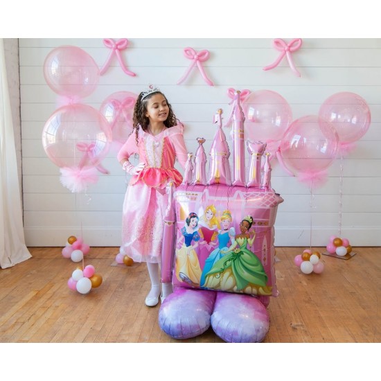 Τεράστιο μπαλόνι Airwalker Κάστρο με Πριγκίπισσες 139εκ