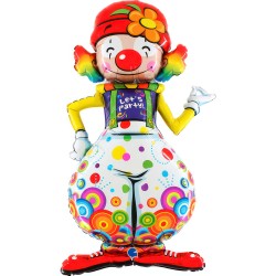 Τεράστιο Μπαλόνι Κλόουν 124cm Τεράστιο Μπαλόνι Κλόουν 124cm