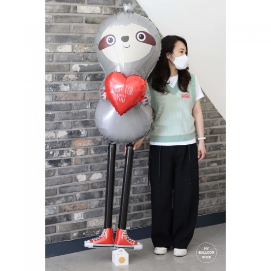 Τεράστιο Μπαλόνι Sloth - Just For You (152 cm)