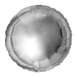 Τεράστιο Μπαλόνι Στρογγυλό Ασημί 173 cm Τεράστιο Μπαλόνι Στρογγυλό Ασημί 173 cm