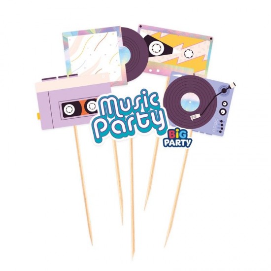 Οδοντογλυφίδες - Music Party (5 τεμ)