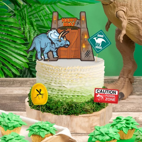 Topper τούρτας Δεινόσαυρος (5 τεμ) Topper τούρτας Δεινόσαυρος (5 τεμ)