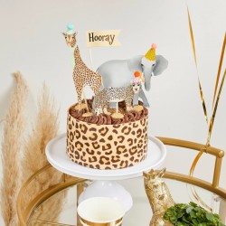 Topper τούρτας Safari party (4 τεμ) Topper τούρτας Safari party (4 τεμ)