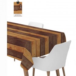 Τραπεζομάντηλο με εφέ Ξύλου - πλαστικό Τραπεζομάντηλο με εφέ Ξύλου - πλαστικό