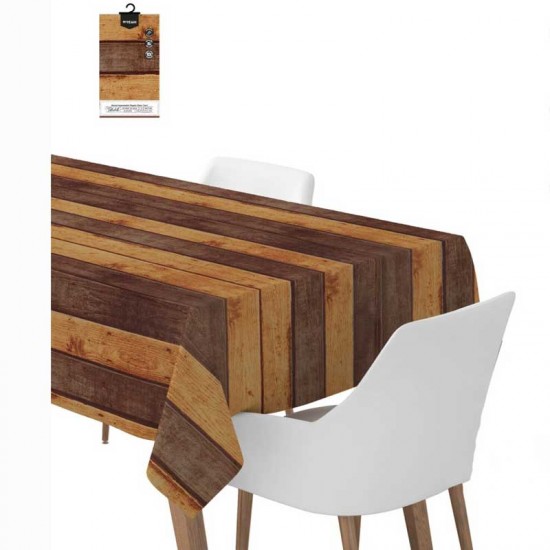 Τραπεζομάντηλο με εφέ Ξύλου - πλαστικό