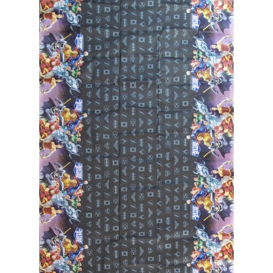 Τραπεζομάντηλο Justice League 1.80m