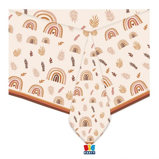 Τραπεζομάντηλο - Boho Ουράνιο Τόξο 270cm