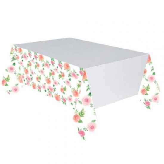 Τραπεζομάντηλο πάρτι Φλοράλ
