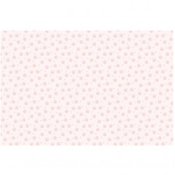 Τραπεζομάντηλο πάρτυ ροζ Πατουσάκια 180x120cm Τραπεζομάντηλο πάρτυ ροζ Πατουσάκια 180x120cm