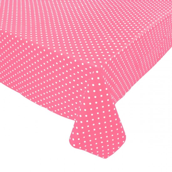 Τραπεζομάντηλο πάρτυ Ροζ πουά