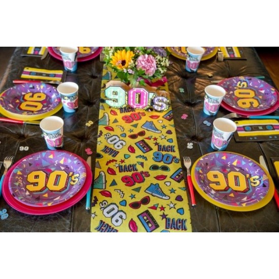 Runner τραπεζιού 90's Πολύχρωμο 5m Runner τραπεζιού 90's Πολύχρωμο 5m