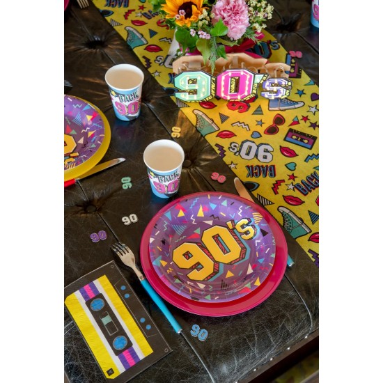 Runner τραπεζιού 90's Πολύχρωμο 5m Runner τραπεζιού 90's Πολύχρωμο 5m