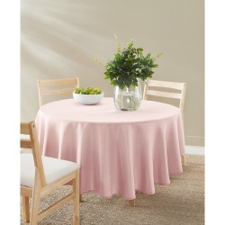 Τραπεζομάντηλο Στρογγυλό Υφασμάτινο - Dusty Pink 230cm Τραπεζομάντηλο Στρογγυλό Υφασμάτινο - Dusty Pink 230cm