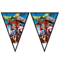 Τριγωνικά Σημαιάκια Avengers - Evergreen 230cm Τριγωνικά Σημαιάκια Avengers - Evergreen 230cm