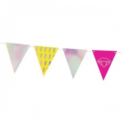 Τριγωνικά Σημαιάκια Electric 180 cm Τριγωνικά Σημαιάκια Electric 180 cm