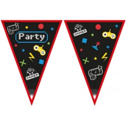 Τριγωνικά Σημαιάκια Gaming Party Τριγωνικά Σημαιάκια Gaming Party