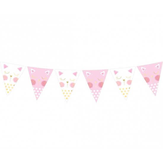 Τριγωνικά Σημαιάκια Γατούλα 200cm