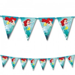 Τριγωνικά Σημαιάκια Γοργόνα Άριελ Τριγωνικά Σημαιάκια Γοργόνα Άριελ