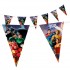 Τριγωνικά Σημαιάκια Justice League 5m