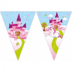 Τριγωνικά Σημαιάκια Μονόκερος και Κάστρο Τριγωνικά Σημαιάκια Μονόκερος και Κάστρο