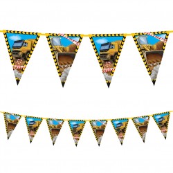 Τριγωνικά Σημαιάκια Μπουλντόζες 2.3m Τριγωνικά Σημαιάκια Μπουλντόζες 2.3m