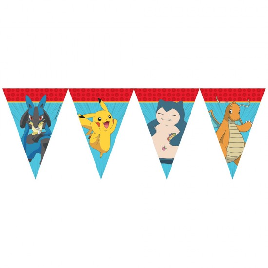 Τριγωνικά Σημαιάκια Pokemon 230cm