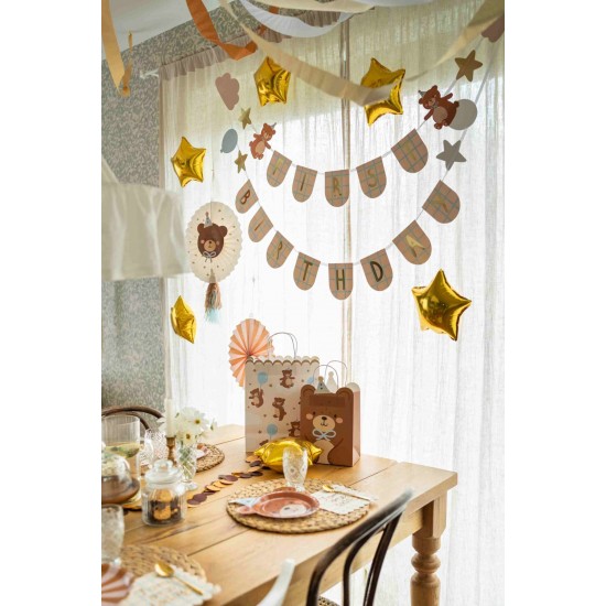 Τσάντα Δώρου Αρκουδάκι με Μπαλόνι