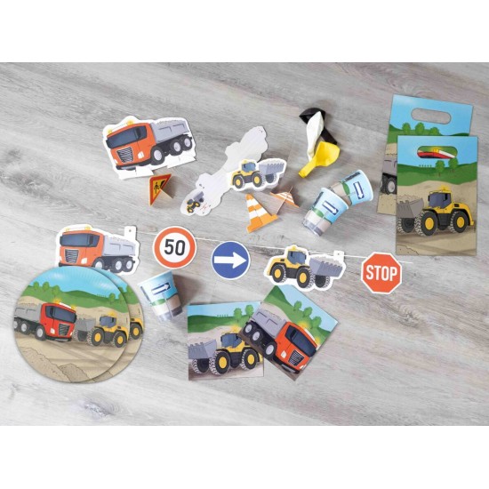 Τσαντάκια για δωράκια Εργοτάξιο (8 τεμ)